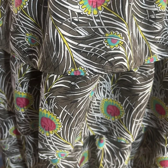 Liberty of London for Target Ruffled Peacock Sundress Size XS - Picture 6 of 9